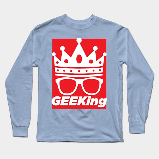 GEEKing SUPReme (rouge) Long Sleeve T-Shirt by GEEKing Official